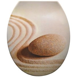 Duroplast WC ülőke  - Homok-kő